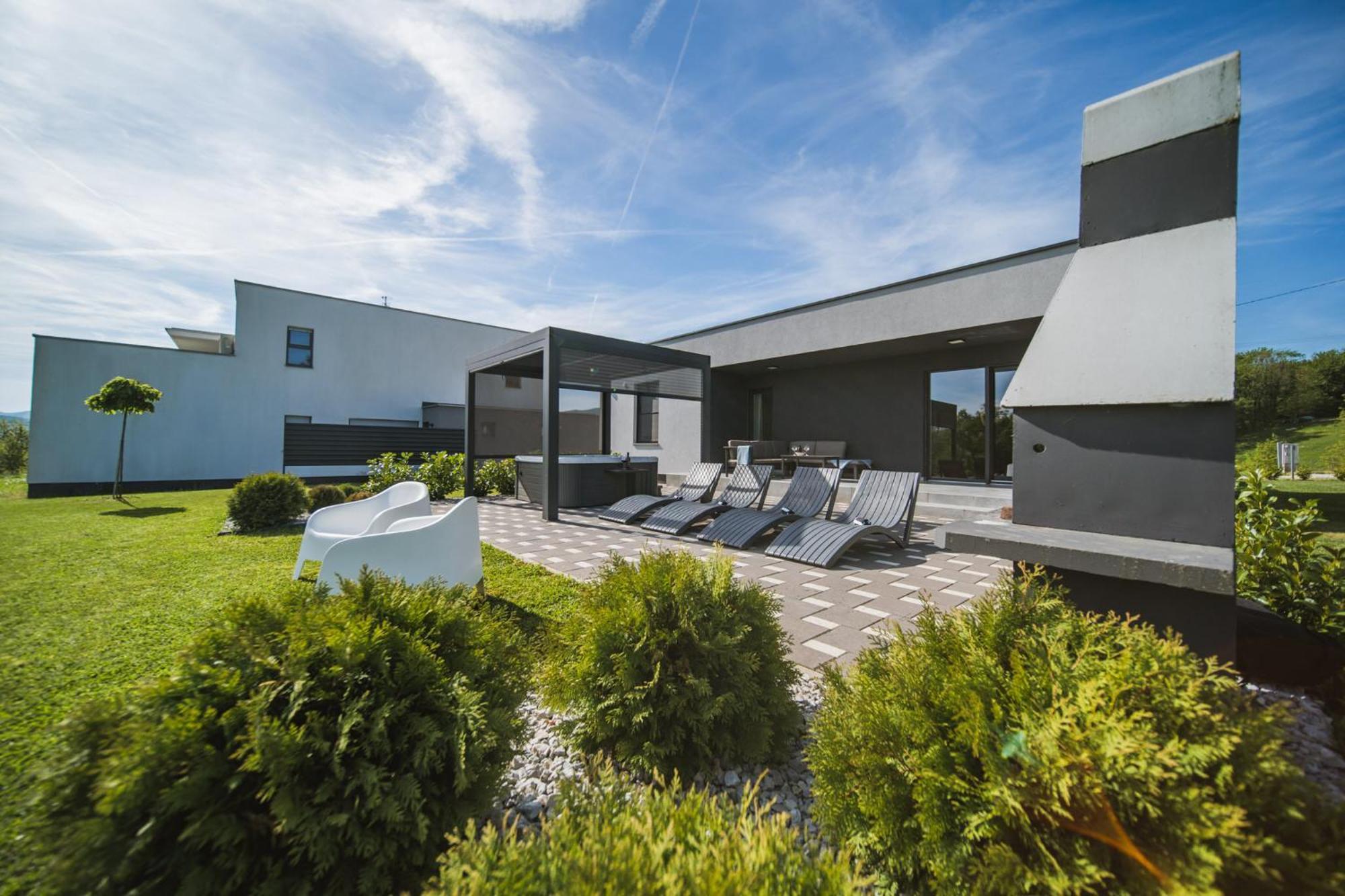 K Relax Place, Varazdinske Toplice, Modern Home With Sauna, Jacuzzi, Wifi Exterior foto